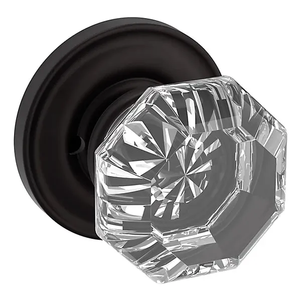 Baldwin - Estate Collection - Knobs & Levers - 5080 Filmore Door Knob w/ 5048 Rose
