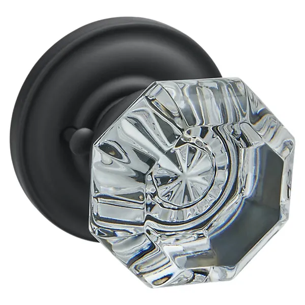 Baldwin - Estate Collection - Knobs & Levers - 5080 Filmore Door Knob w/ 5048 Rose