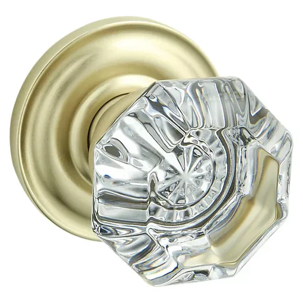 Baldwin - Estate Collection - Knobs & Levers - 5080 Filmore Door Knob w/ 5048 Rose