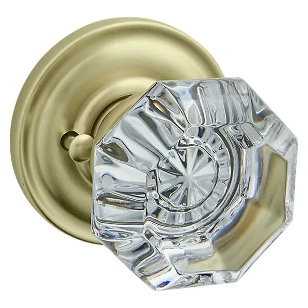 Baldwin - Estate Collection - Knobs & Levers - 5080 Filmore Door Knob w/ 5048 Rose