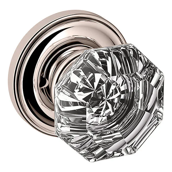 Baldwin - Estate Collection - Knobs & Levers - 5080 Filmore Door Knob w/ 5048 Rose