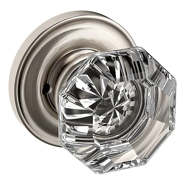 Baldwin - Estate Collection - Knobs & Levers - 5080 Filmore Door Knob w/ 5048 Rose