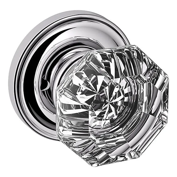 Baldwin - Estate Collection - Knobs & Levers - 5080 Filmore Door Knob w/ 5048 Rose