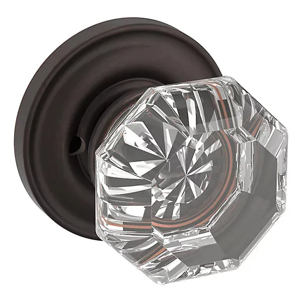 Baldwin - Estate Collection - Knobs & Levers - 5080 Filmore Door Knob w/ 5048 Rose