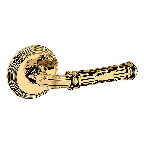Baldwin - Estate Collection - Knobs & Levers - 5122 Edinburgh Door Lever w/ 5021 Rose