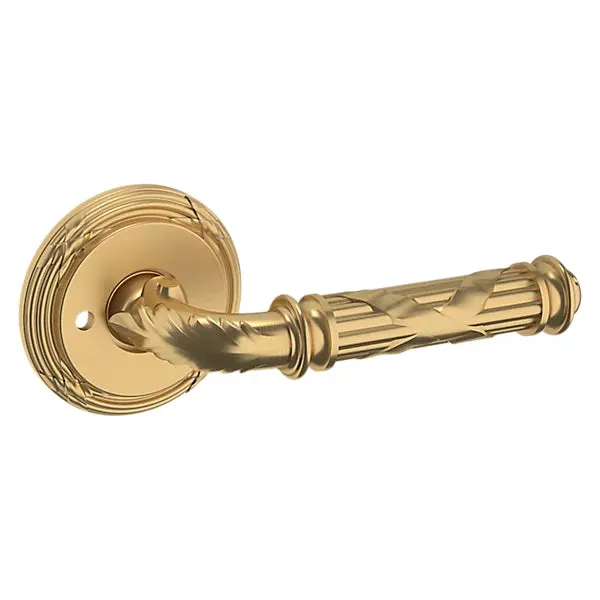 Baldwin - Estate Collection - Knobs & Levers - 5122 Edinburgh Door Lever w/ 5021 Rose