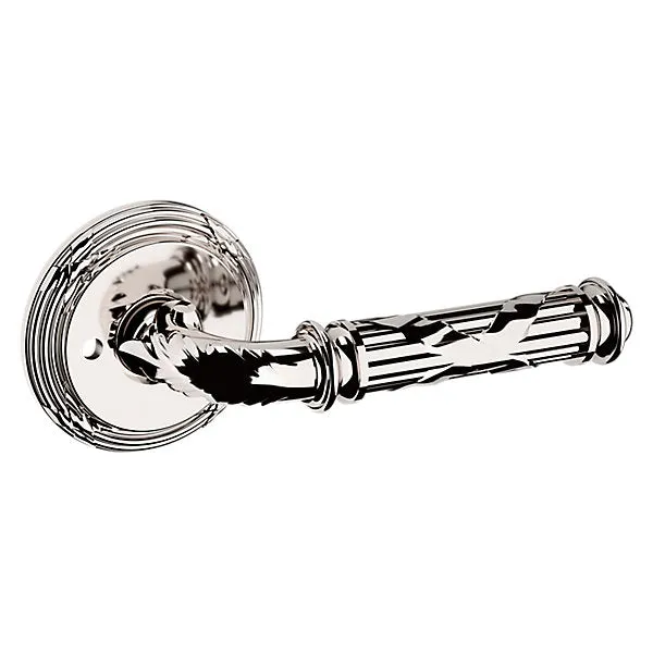 Baldwin - Estate Collection - Knobs & Levers - 5122 Edinburgh Door Lever w/ 5021 Rose