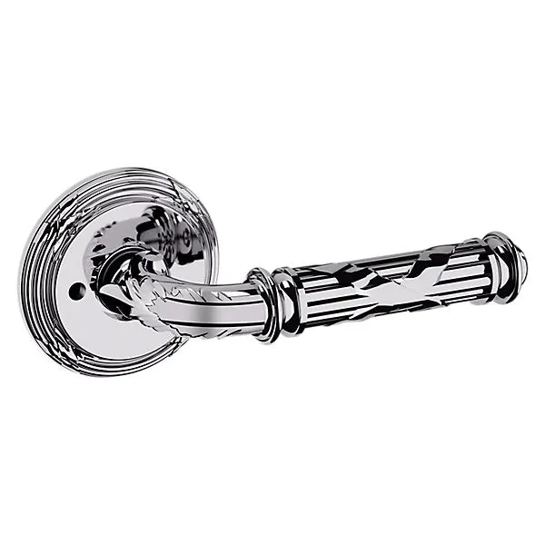 Baldwin - Estate Collection - Knobs & Levers - 5122 Edinburgh Door Lever w/ 5021 Rose