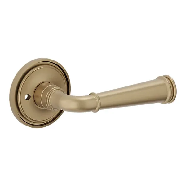 Baldwin - Estate Collection - Knobs & Levers - L033 Briarcrest Door Lever w/ 5070 Rose