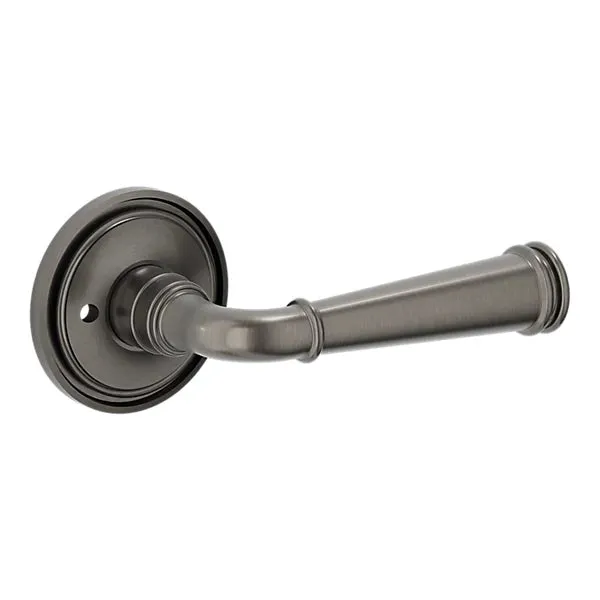 Baldwin - Estate Collection - Knobs & Levers - L033 Briarcrest Door Lever w/ 5070 Rose
