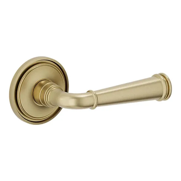 Baldwin - Estate Collection - Knobs & Levers - L033 Briarcrest Door Lever w/ 5070 Rose