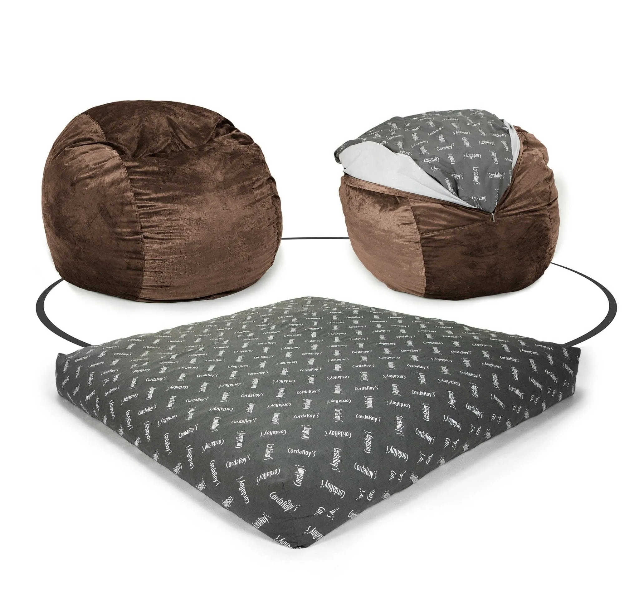 Bean Bag - King - Plush Fur