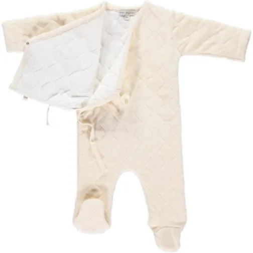 Bebe Organic Natural Melides Padded Overall