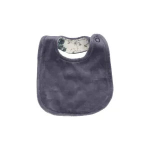 Bee & Dee Hydrangea Floral Knot Velour Bib