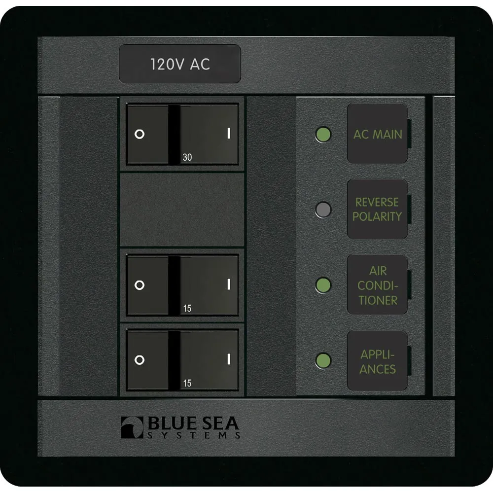Blue Sea 1214 120V AC Main   2 Positions [1214]