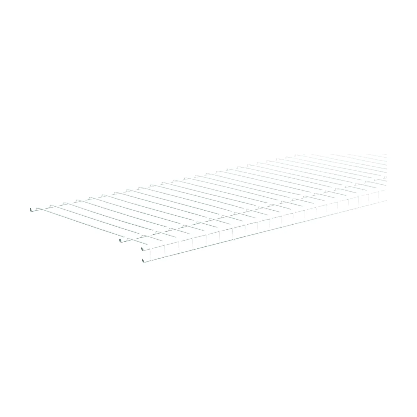 ClosetMaid SuperSlide 4735 Wire Shelf, 70 lb, 1-Level, 16 in L, 72 in W, Steel, White