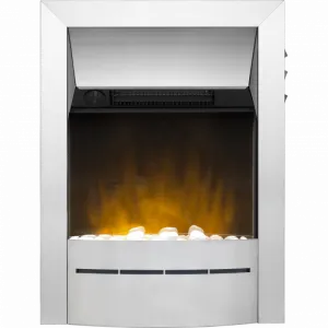 Dimplex Savena Ecolite Chrome Inset Optiflame Electric Fire