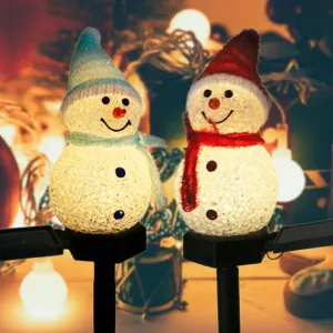 EARLY CHRISTMAS SALE - 47% OFFLED Christmas Snowman Yard Decoration