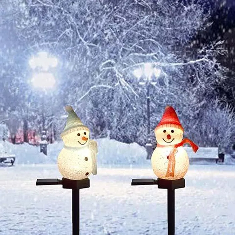 EARLY CHRISTMAS SALE - 47% OFFLED Christmas Snowman Yard Decoration