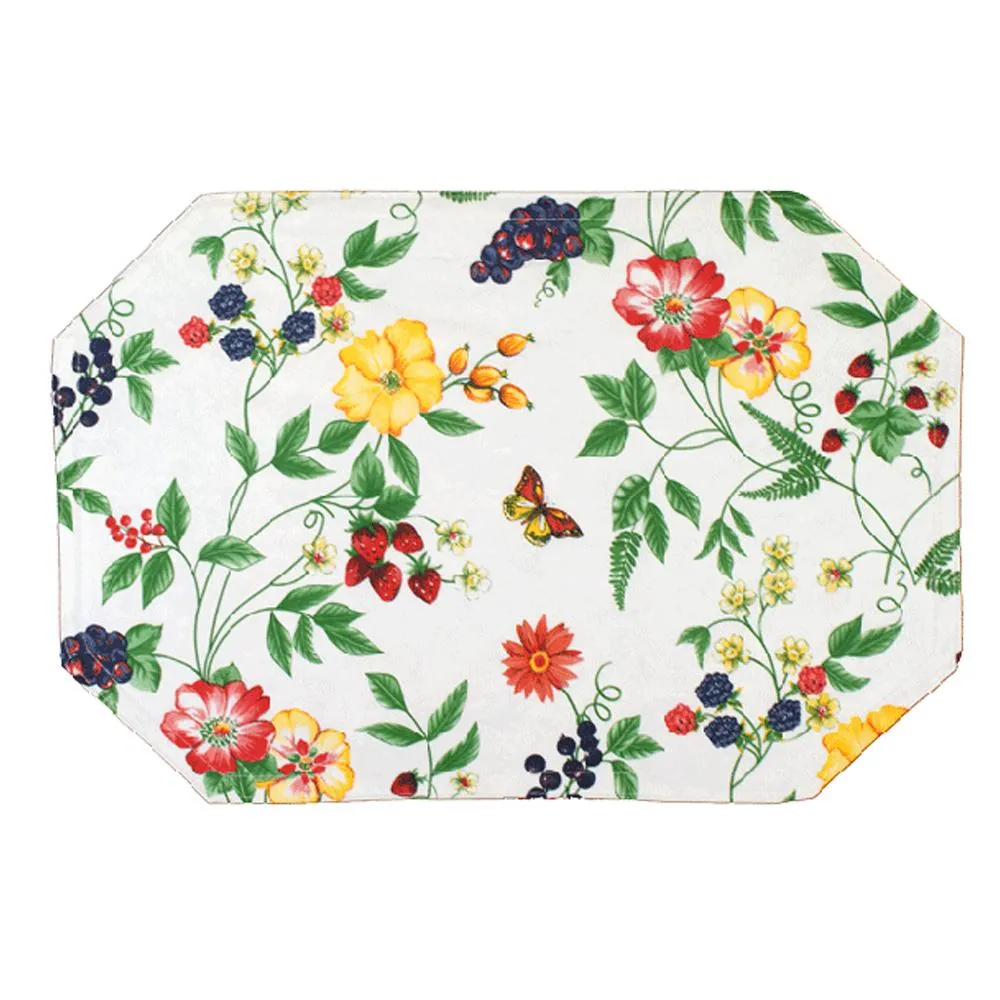 Enchanted Garden Vinyl Placemat