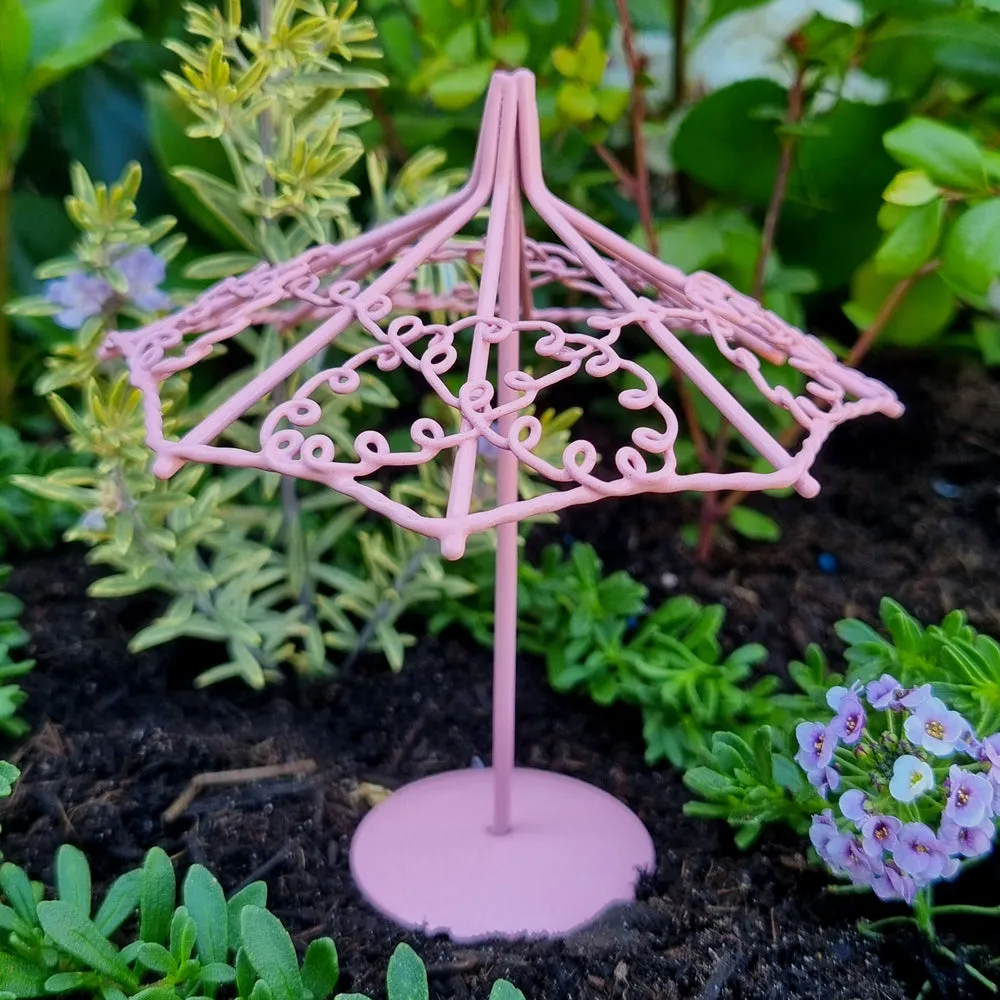 Fairy & Elf Metal Market Umbrella