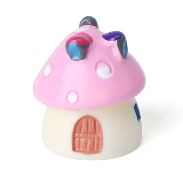 Fairy Garden Mushroom House Figurine
