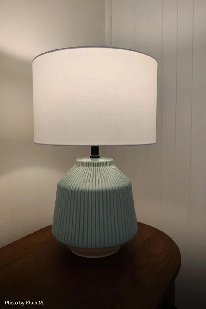 Gidleigh Turquoise Table Lamp