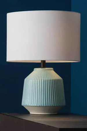 Gidleigh Turquoise Table Lamp