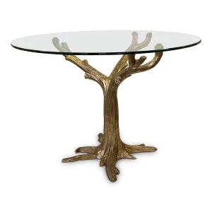Gold Bronze Tree Table Base