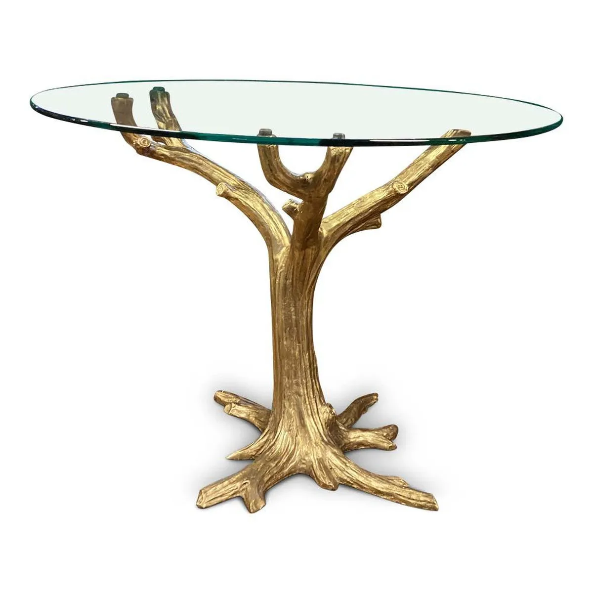 Gold Bronze Tree Table Base