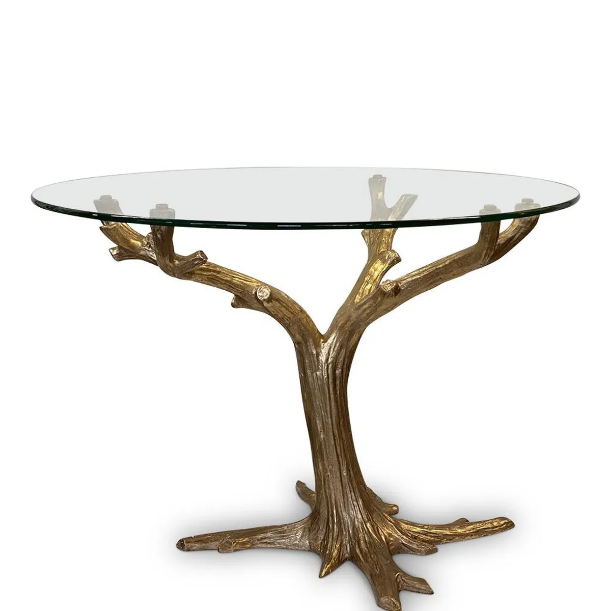 Gold Bronze Tree Table Base