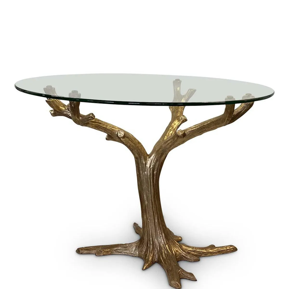 Gold Bronze Tree Table Base