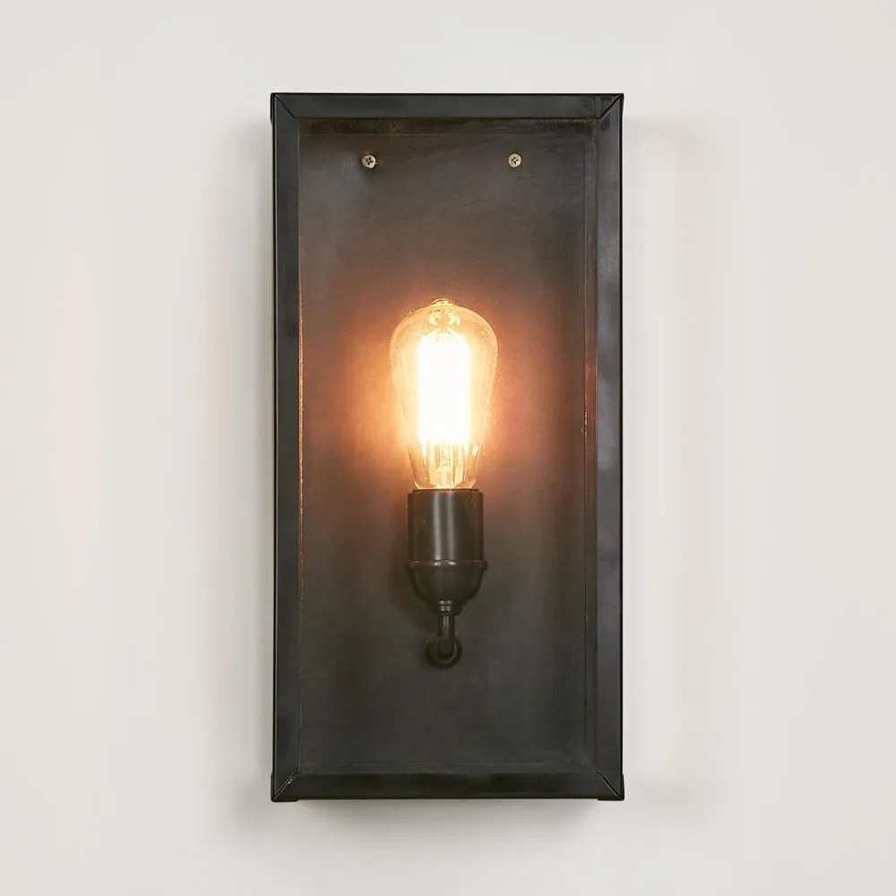 Goodman Lantern Wall Lamp in Black
