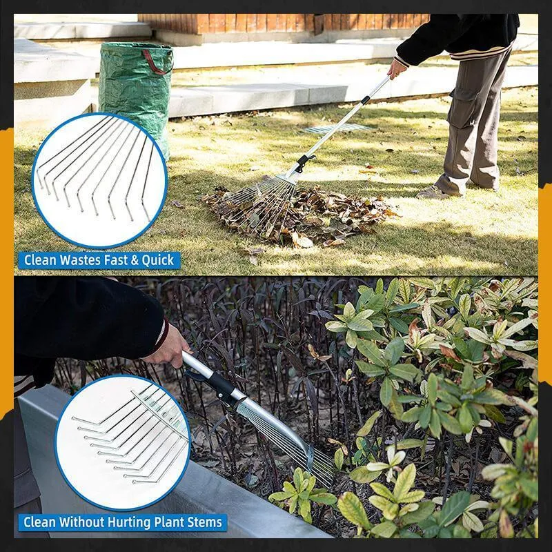 Hot Sale 50% OFFTelescopic Garden Leaf Rake