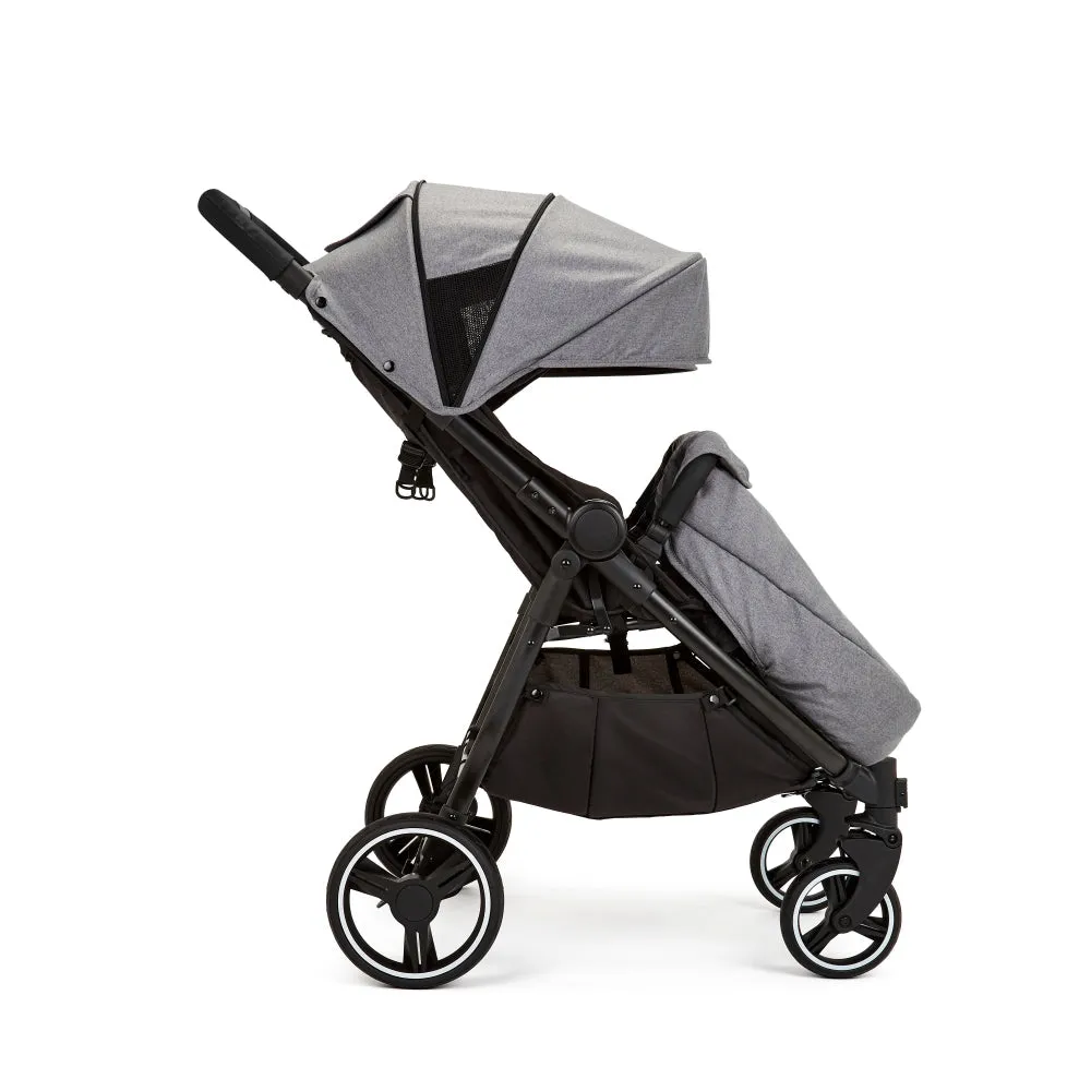 Ickle Bubba Venus Max Double Stroller Grey