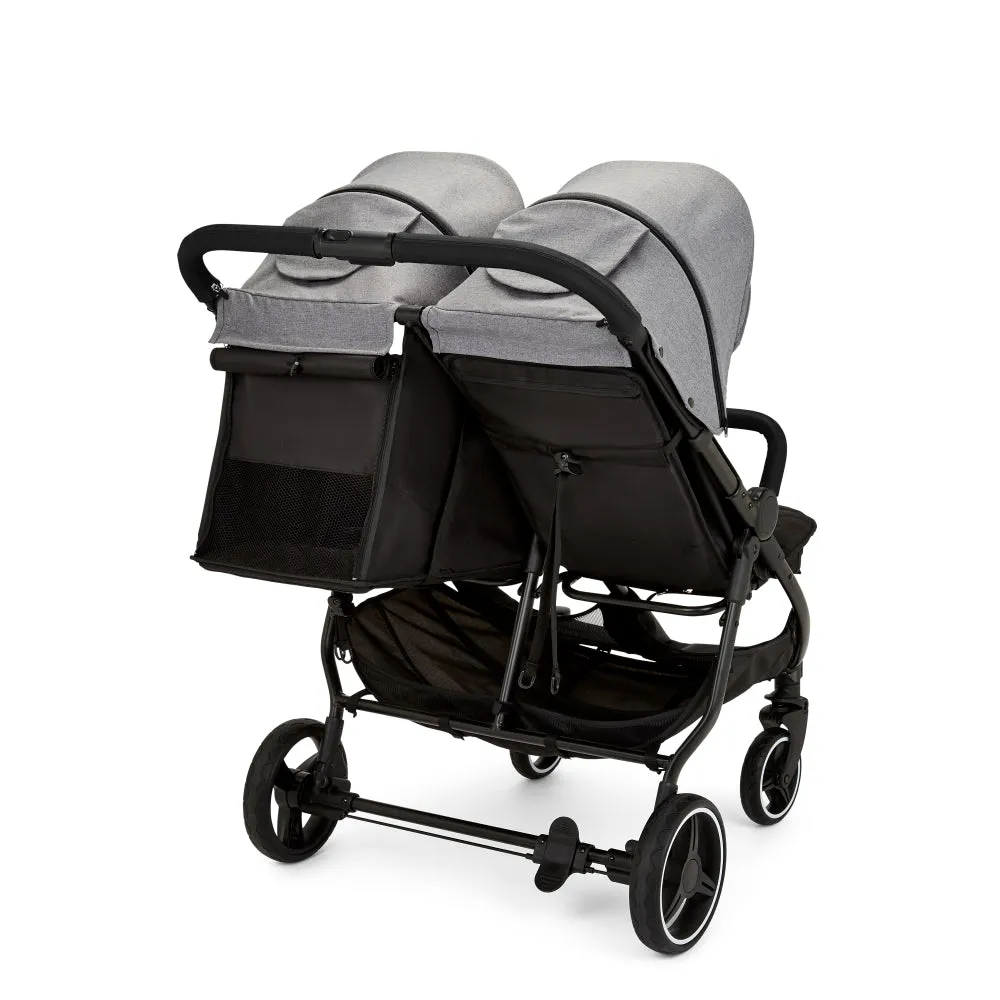 Ickle Bubba Venus Max Double Stroller Grey