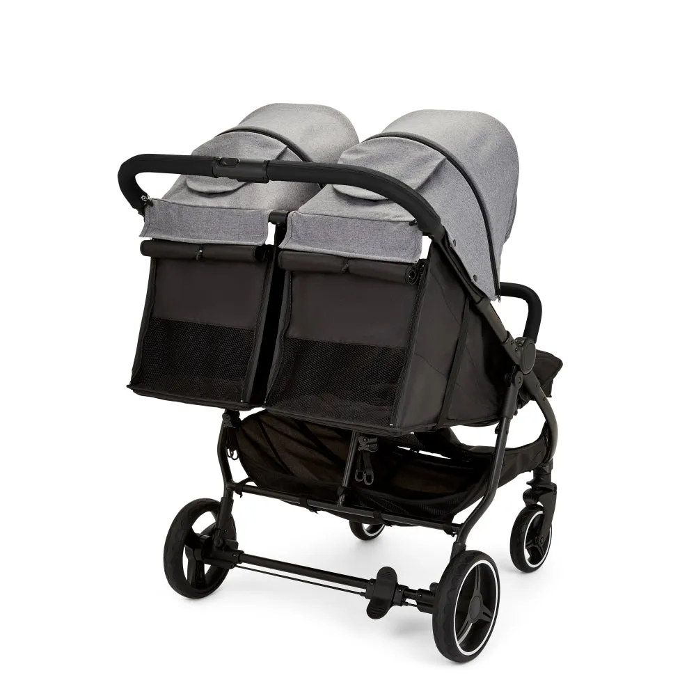 Ickle Bubba Venus Max Double Stroller Grey
