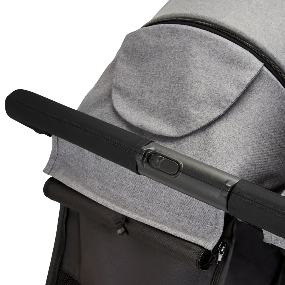 Ickle Bubba Venus Max Double Stroller Grey
