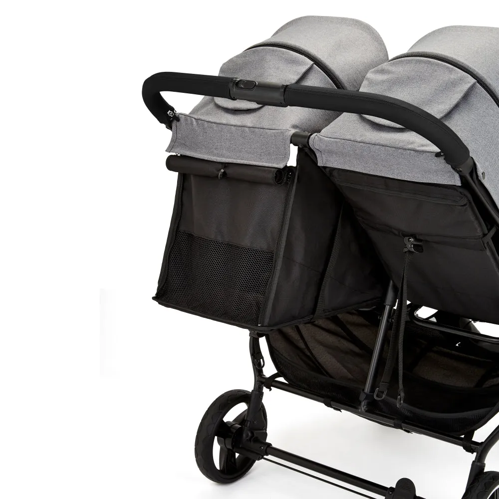 Ickle Bubba Venus Max Double Stroller Grey