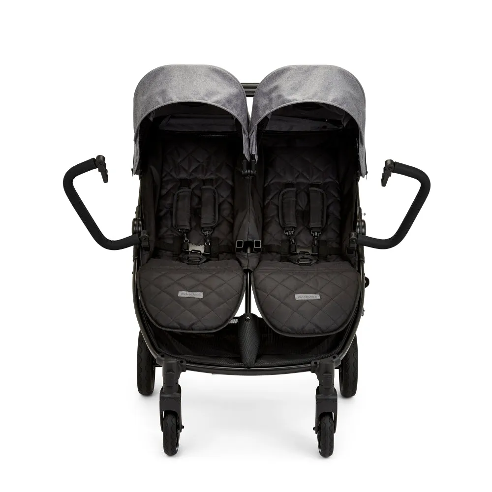 Ickle Bubba Venus Max Double Stroller Grey