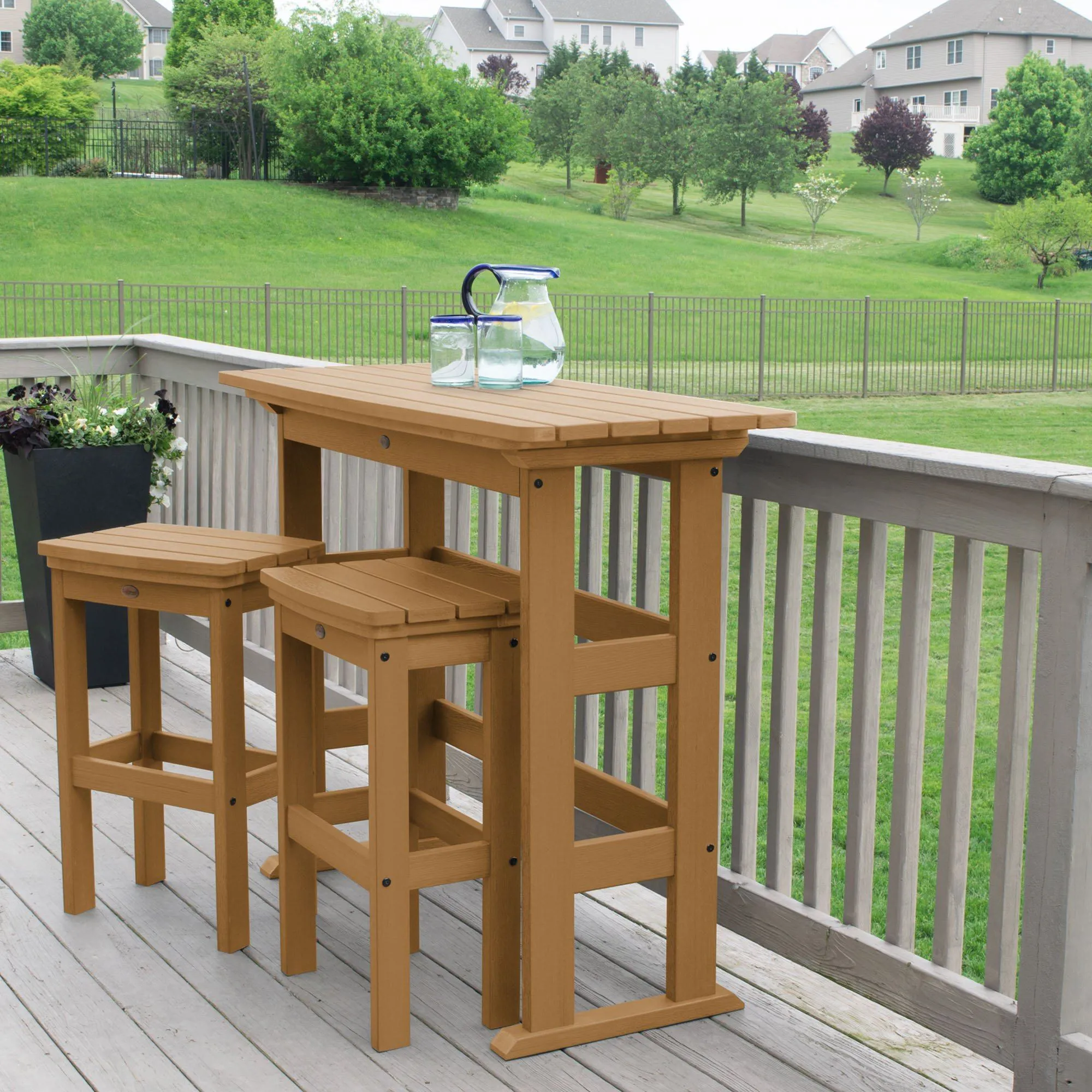 Lehigh 3pc Bar Height Balcony Set