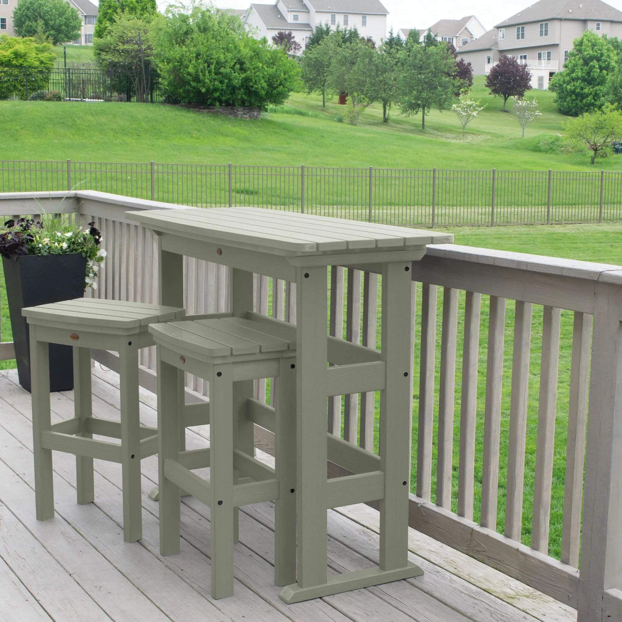 Lehigh 3pc Bar Height Balcony Set