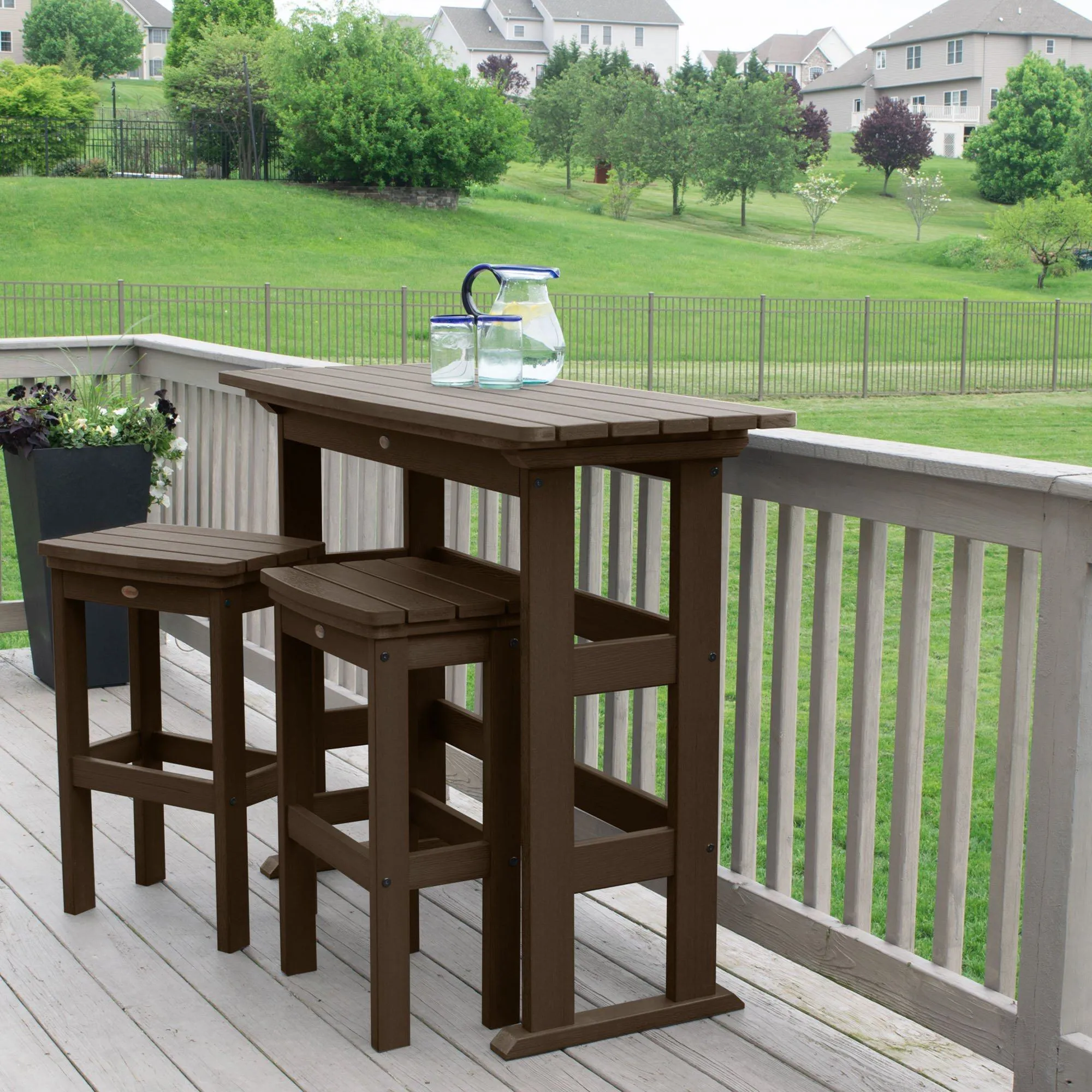 Lehigh 3pc Bar Height Balcony Set