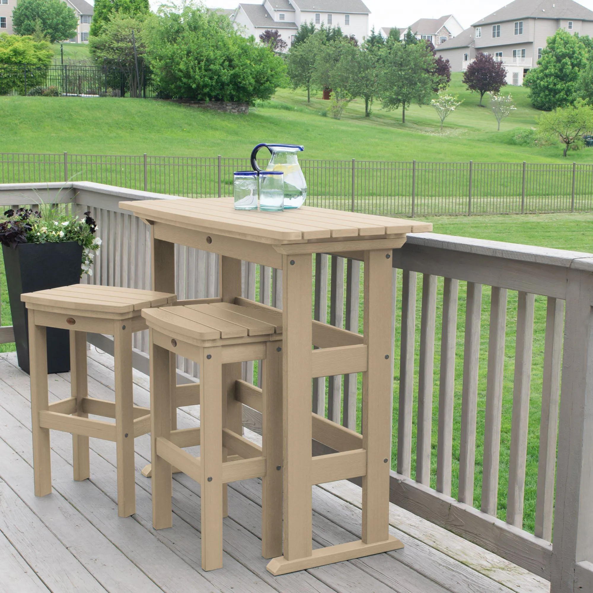 Lehigh 3pc Bar Height Balcony Set