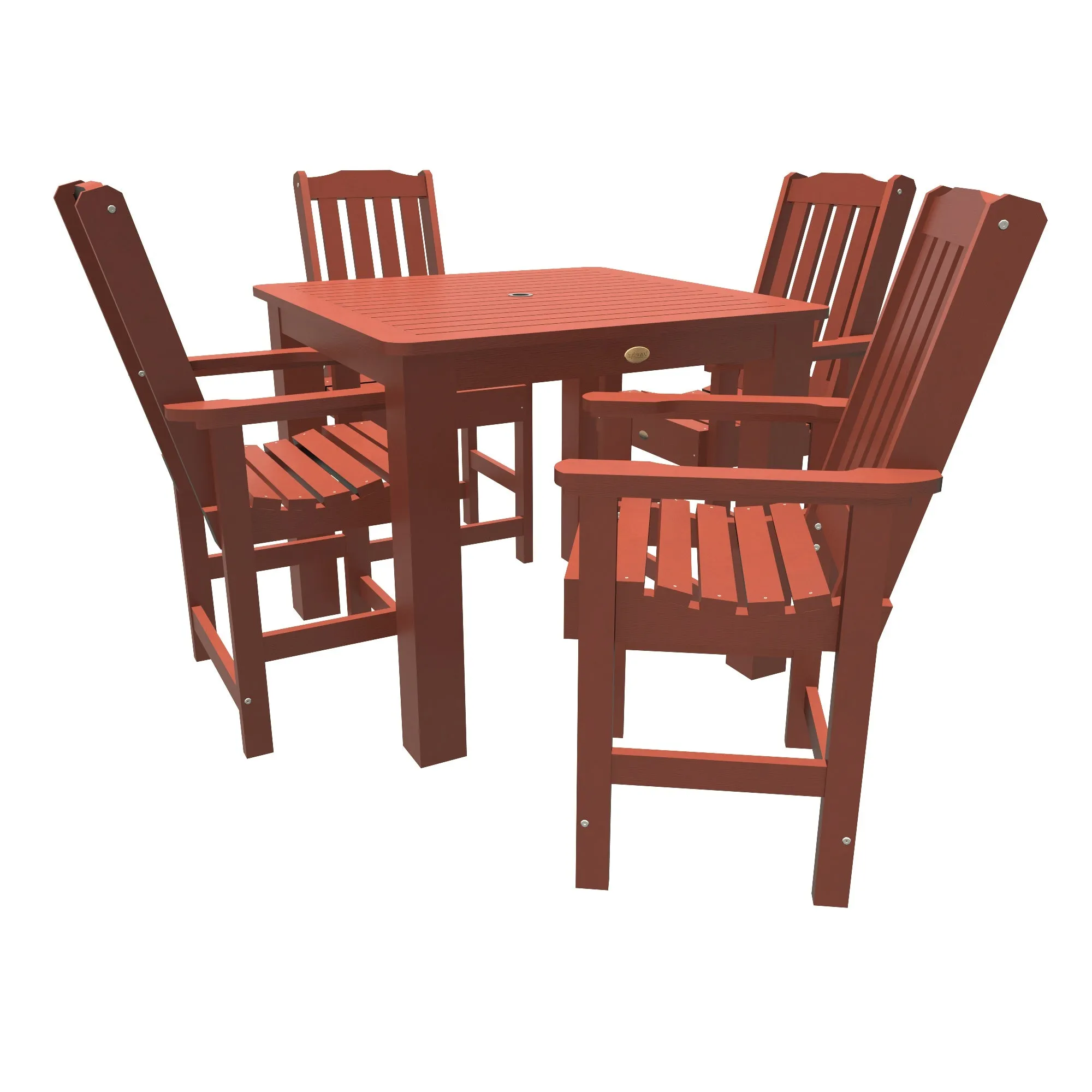 Lehigh 5pc Square Dining Set 42in x 42in - Counter Height
