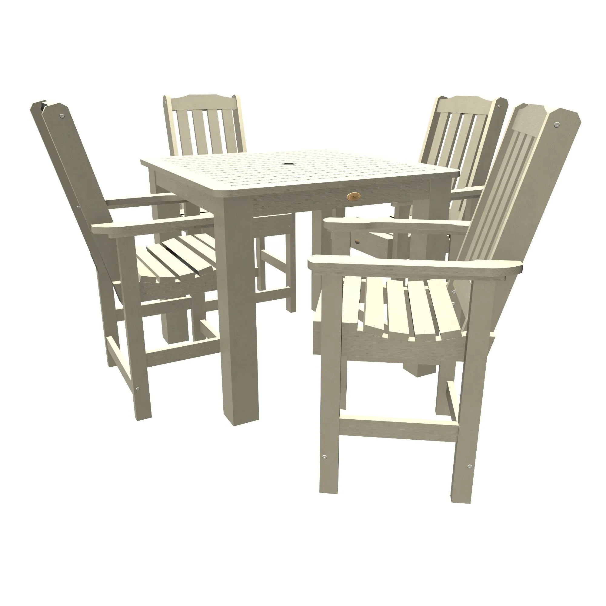 Lehigh 5pc Square Dining Set 42in x 42in - Counter Height