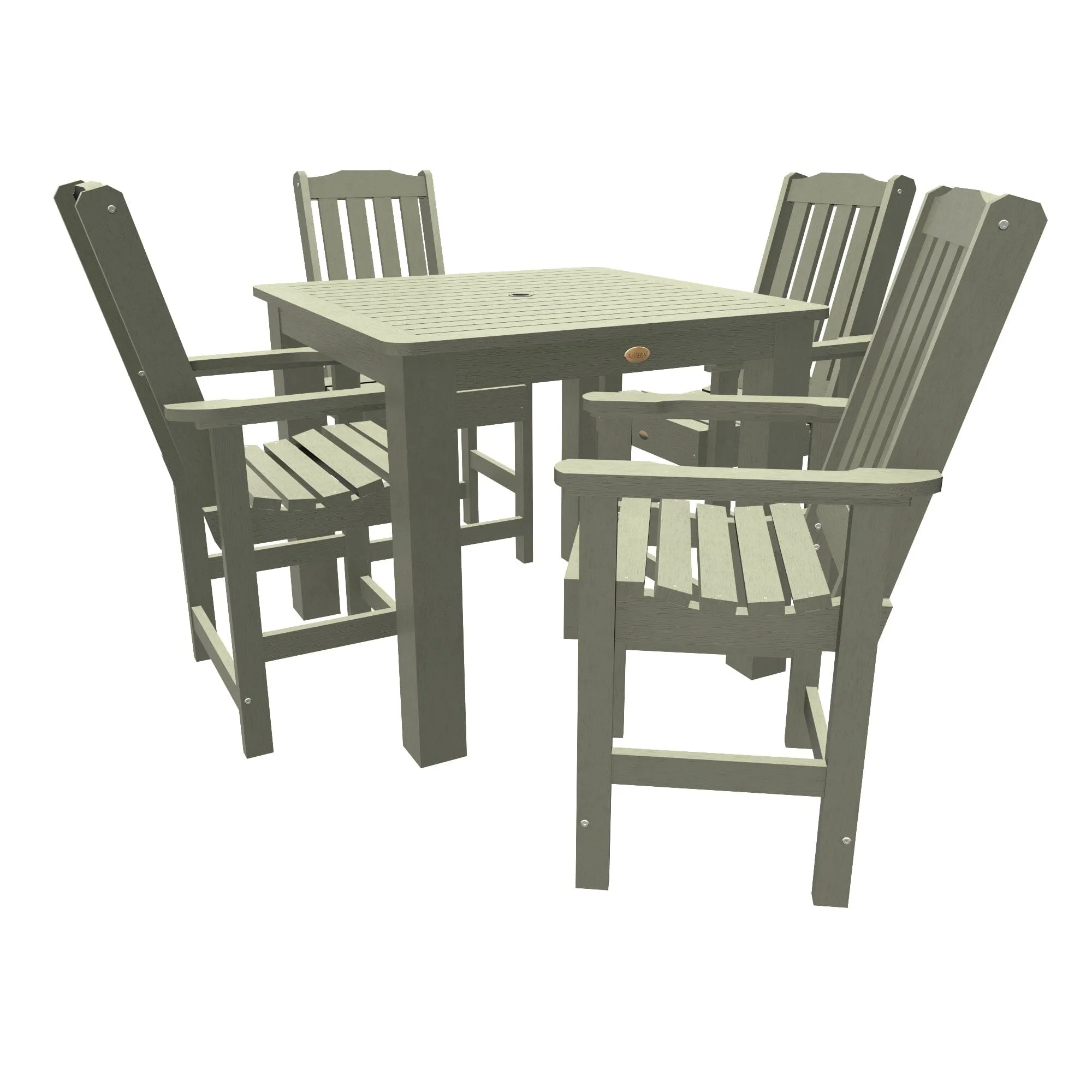Lehigh 5pc Square Dining Set 42in x 42in - Counter Height