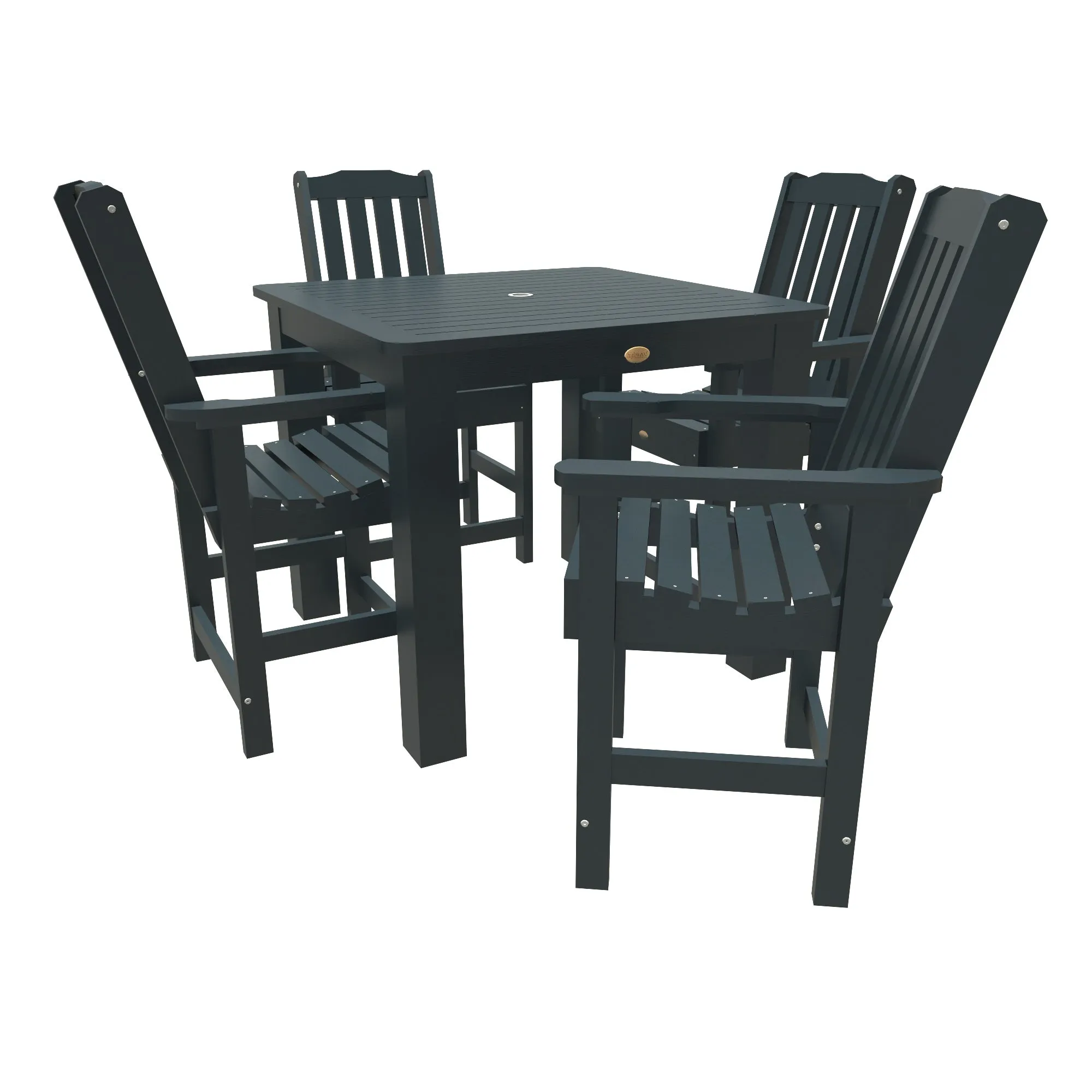 Lehigh 5pc Square Dining Set 42in x 42in - Counter Height