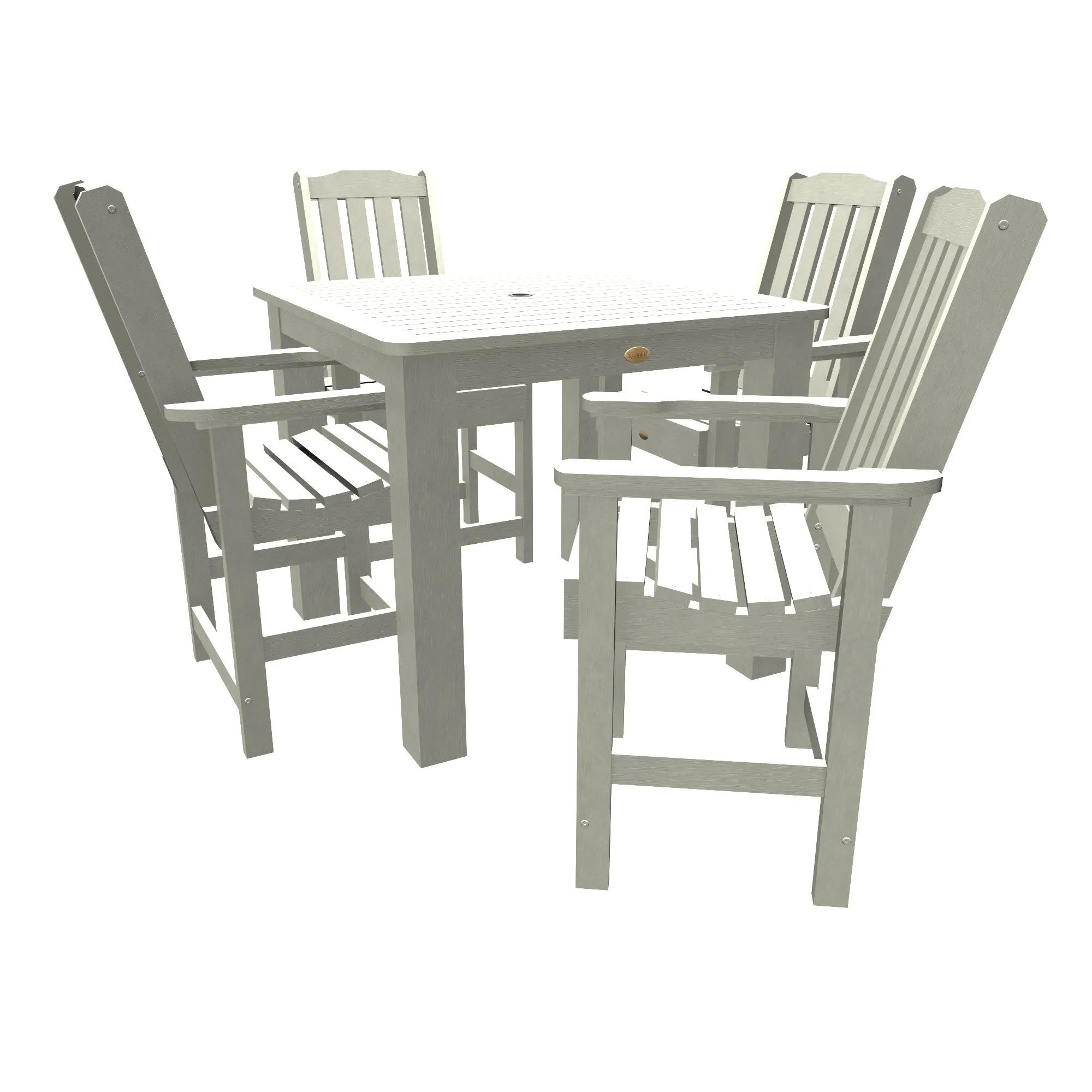 Lehigh 5pc Square Dining Set 42in x 42in - Counter Height