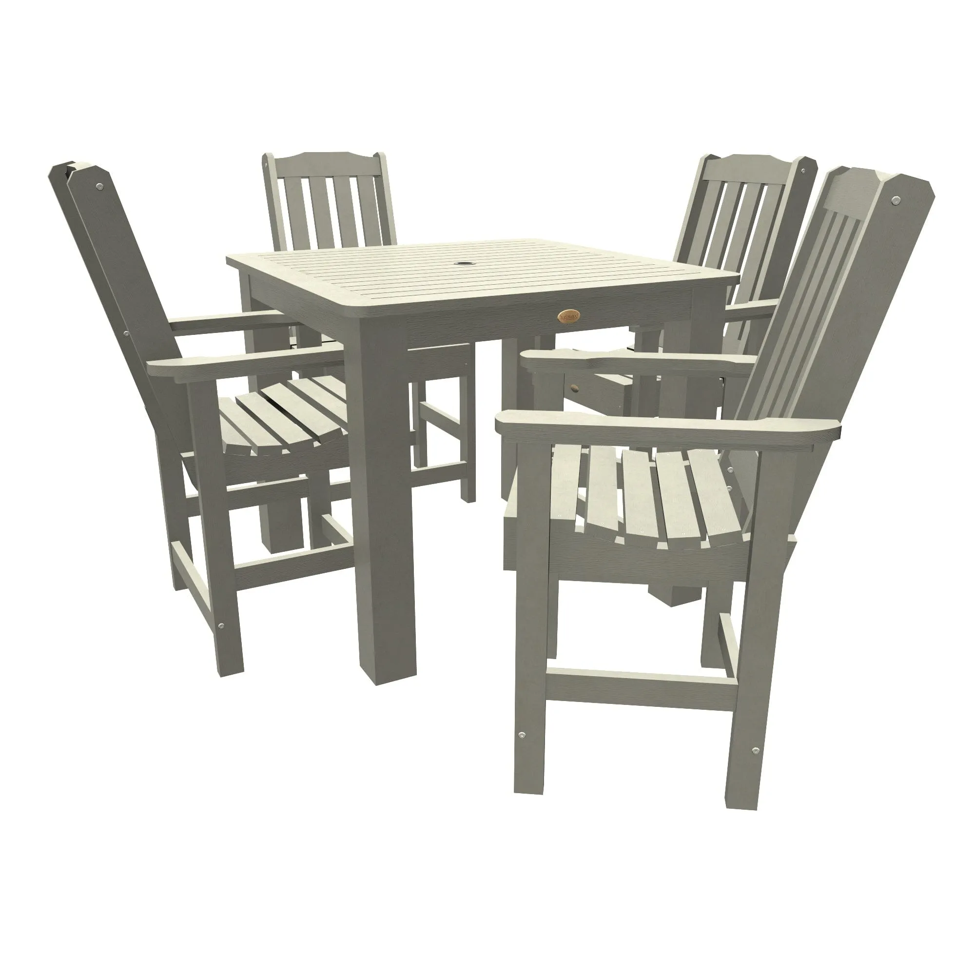 Lehigh 5pc Square Dining Set 42in x 42in - Counter Height